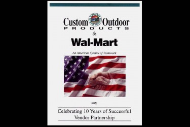 Custom Outdoor Products Walmart Presentation