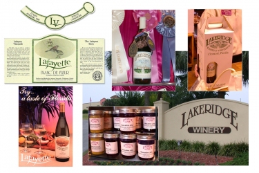 Lakeridge Winery Logo, Label and Packaging Designs