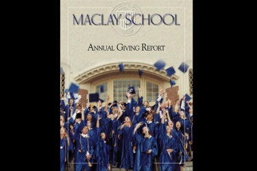 Maclay School Annual Giving Report Booklet Design