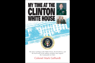 My Time at the Clinton Whitehouse Book Jacket Cover Design