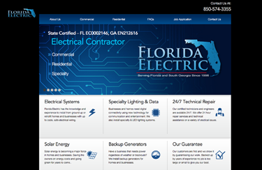 Florida Electric Contractor Wordpress