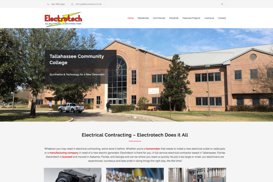 Electrotech Website