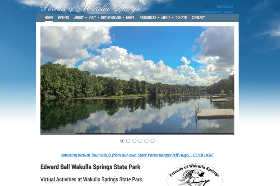 Friends of Wakulla Springs Website