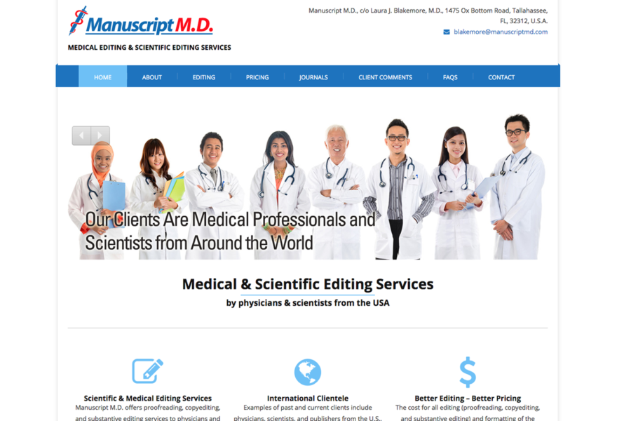 Manuscript MD Website