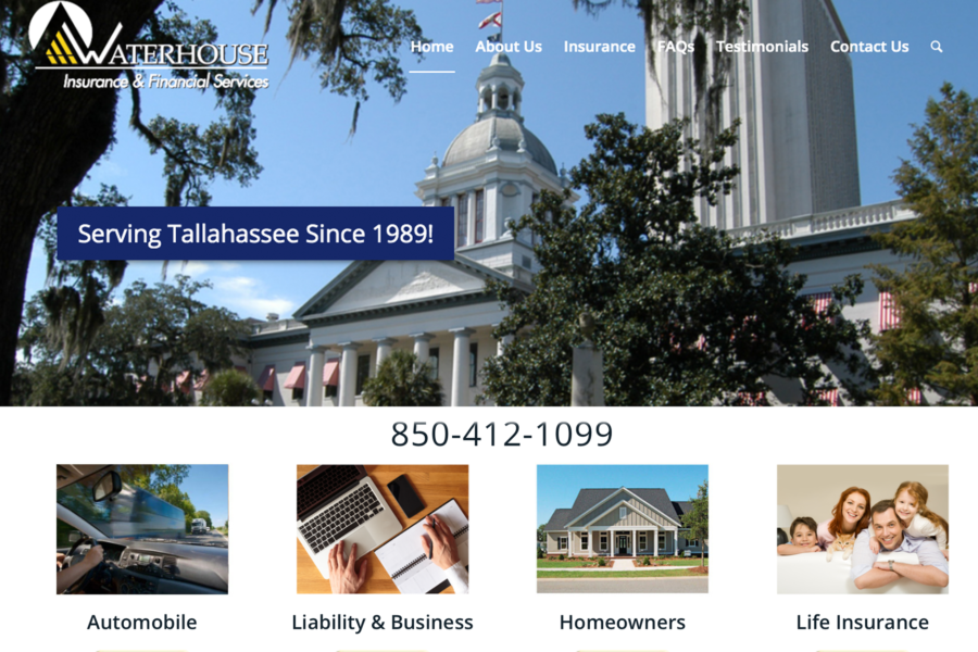 Waterhouse Insurance Website