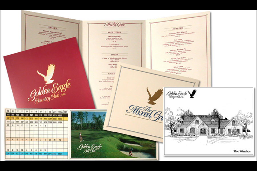 Golden Eagle Logo and Collateral Materials