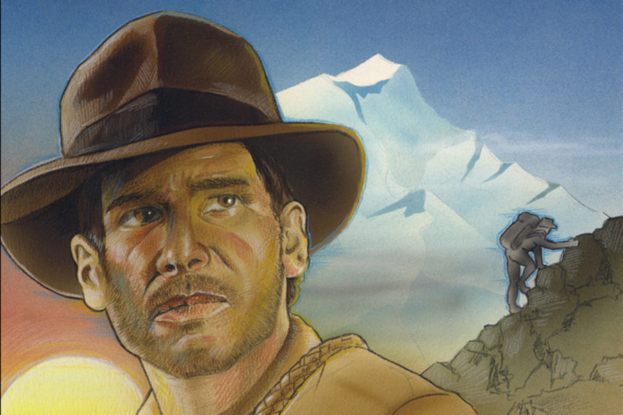 Indiana Jones Illustration