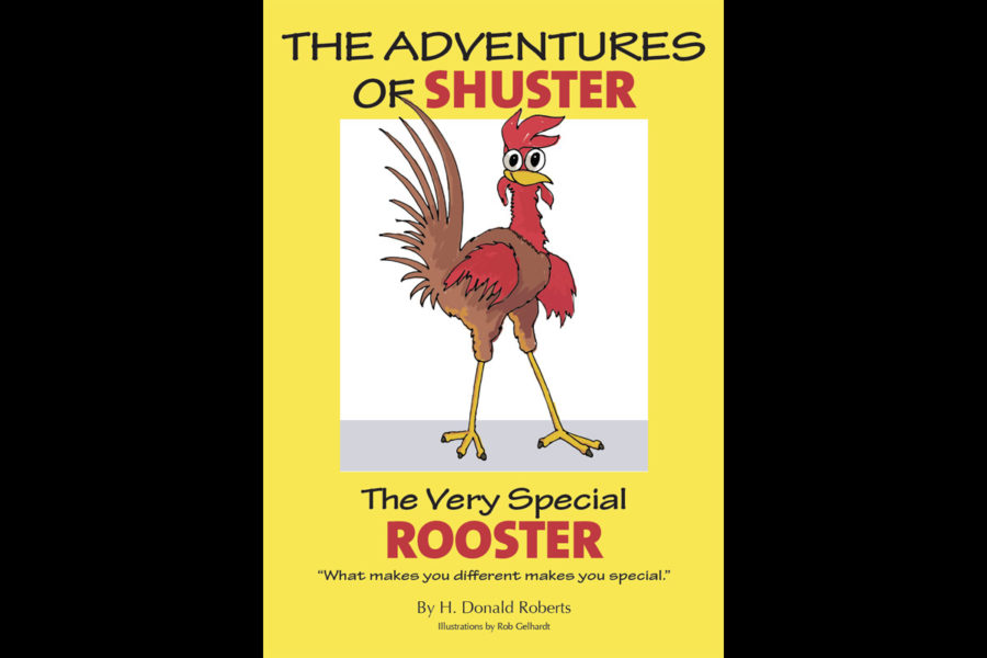 Shuster the Rooster Illustration